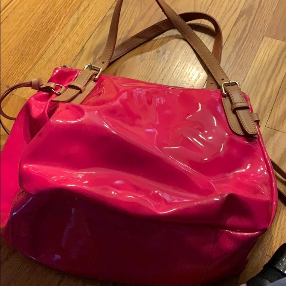 MUST GO: Hot pink Dooney and Bourke bag - Picture 2 of 3